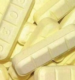 yellow xanax bar
